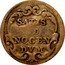 Italy 1/2 Grosso (Mezzo Grosso) Innocent XIII ND KM# 777 SATIS A D NOCEN DVM coin reverse