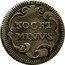 Italy 1/2 Grosso (Innocent XI) KM# 462 NOCET MINVS coin reverse