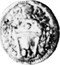 Italy 1/2 Grosso Clement XI ND (1715) XV KM# 759 coin obverse