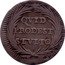 Italy 1/2 Grosso (Mezzo Grosso) Innocent XI ND KM# 459 QVID PRODEST STVLTO coin reverse