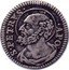Italy 1/2 Grosso Innocent XII ND ND(1693)-III KM# 564 S PETERVS APO coin reverse