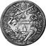 Italy 1/2 Piastra Clement XI 1702 II KM# 663 CLEMENS XI P M A IIII coin obverse