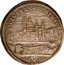 Italy 1/2 Piastra Clement XI 1705 MDCCV-V KM# 681 CIVITAS VRBINI MD CCV coin reverse