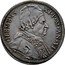 Italy 1/2 Piastra Clement XI 1706 1706-VI KM# 682 CLEMENS XI P M AN VI coin obverse