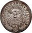 Italy 1/2 Piastra Annibale Albani 1724 MDCCXXIV KM# 800 MENTES TVORVM VISITA E H coin reverse