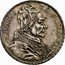 Italy 1/2 Piastra Clement XII 1736 MDCCXXXVI-VII KM# 879 CLEMENS XII P M A VII coin obverse