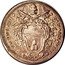 Italy 1/2 Piastra Clement XI ND (1708) VIII KM# 709 CLEMENS XI P M A N VIII coin obverse
