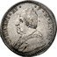 Italy 1/2 Piastra Clement XI ND (1711) XI KM# 742 CLEMENS XI P M AN XI coin obverse