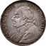 Italy 1/2 Scudo Clement XIII 1760 III KM# 1200 CLEMENS XIII PONT M A III coin obverse