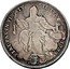 Italy 1/2 Scudo Clement XIV 1773 IV KM# 1208 FIAT PAX IN VIR TV TE TVA 1773 coin reverse