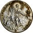 Italy 1/2 Scudo Sede Vacante 1823 B MDCCCXXIII (1823)-II KM# 1291 AVXILIVM DE SANCTO B coin reverse