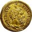 Italy 1/2 Scudo D'oro Clement XI ND (1709) IX KM# 717 SANCTVS PETRVS A. P. coin reverse