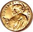 Italy 1/2 Scudo D'oro Clement XI St. Peter ND (1717) XVII KM# 768 S PETERVS APOST coin reverse