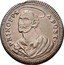 Italy 2-1/2 Baiocchi Pius VI 1795 KM# 1237 PRINCEPS APOST coin reverse