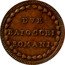 Italy 2 Baiocchi (Muraiola) Pius VI 1797 XXIII KM# 1226.2 DVE BAIOCCHI ROMANI coin reverse