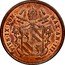 Italy 2 Baiocchi (Muraiola) Pius IX 1848 R III KM# 1343 PIVS IX PON MAX AN IV N C coin obverse