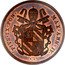 Italy 2 Baiocchi (Muraiola) Pius IX 1850 R IV KM# 1344 PIVS IX PON MAX ANN IV N C coin obverse