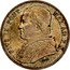 Italy 20 Baiocchi Pio IX 1865 R XX KM# 1360a PIVS IX PONT. MAX.AN.XX VOIGT coin obverse