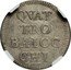 Italy 4 Baiocchi Benedict XIV 1747 KM# 1161 QVAT TRO BAIOC CHI coin reverse