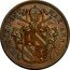 Italy 5 Baiocchi Pio IX Larger shield 1851 B V KM# 1356 PIVS IX PONT MAX ANNO V coin obverse