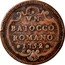 Italy Baiocco Benedict XIV 1752 XII KM# 1178 VN BAIOCCO ROMANO 1752 coin reverse