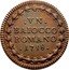 Italy Baiocco Clement XIII 1758 I KM# 1184 VN BAIOCCO ROMANO 1759 coin reverse
