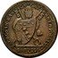 Italy Baiocco Pius VII (1801) R MDCCCI KM# 1263 SACROSAN BASIL CÆ LATERANEN POSSESS BAIOCCO coin obverse