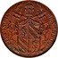 Italy Baiocco Pio IX 1847 R II KM# 1339.1 PIVS IX PON MAX ANNO II coin obverse