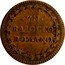 Italy Baiocco Clement XIII ND (1760) III KM# 1191 VN BAIOCCO ROMANO coin reverse