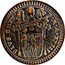 Italy Baiocco Pius VI ND (1797) XXIII KM# 1225 PIVS SEXT P M A XXIII coin obverse