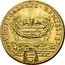 Italy Doppia Scudo D'oro Alexander VIII 1690 MDCXC KM# 530 VECTIGALIBVS REMISSIS MD CXC coin reverse