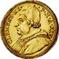 Italy Doppia Scudo D'oro Clement XI ND (1714) XIV KM# 758 CLEMENS XI P M A XIV coin obverse