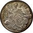 Italy Doppio Giulio (1/5 Scudo) Benedict XIV 1756 MDCCLVI-XVI KM# 974 MDCC LIV coin reverse