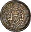 Italy Doppio Giulio (1/5 Scudo) Clement XIII 1759 1759-II KM# 981 CLEMENS XIII PONT M AN II coin obverse
