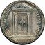 Italy Giulio Clement XI 1700 MDCC KM# 643 CLAVSIT ANNO IVBILEI MDCC coin reverse