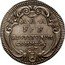 Italy Giulio Clement XII 1735 1735-VI KM# 859 A A A F F RESTITVTVM COMMERC coin reverse