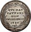 Italy Giulio Innocent XI 1686 XI KM# 477 QVI DAT PAVPERI NON INDIGEBIT 1686 coin reverse