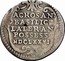 Italy Grosso Innocent XI 1676 MDCLXXVI KM# 385 ACROSAN BASILIC LATERAN POSSESS MDCLXXVI coin reverse