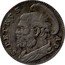 Italy Grosso Clement XII 1735 ND(1735)-V KM# 856 S PETERVS AP coin reverse