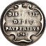 Italy Grosso Benedict XIV 1742 III KM# 944 DISPERSIT DEDIT PAVPERIBVS 1742 coin reverse