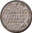 Italy Grosso Clement XIII 1758 I KM# 977 SACROSAN BASILIE LATERAN POSSESS 1758 coin reverse