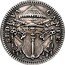 Italy Grosso Sede Vacante Issue 1758 KM# 976 SEDE VA CANTE coin obverse