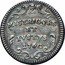 Italy Grosso Clement XIII 1760 1760-II KM# 996 MISERICORS ET IVSTVS 1760 coin reverse