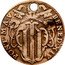 Italy Grosso Benedict XIV ND (1745) V KM# 950 BENED XIV PONT M A V coin obverse
