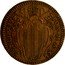 Italy Mezzo Baiocco Benedict XIV 1750 XI KM# 1172 BENED XIV PON M A XI coin obverse
