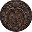 Italy Mezzo Baiocco Leo XII 1826 R III KM# 1296 LEO XII P M A III G R C coin obverse