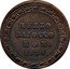 Italy Mezzo Baiocco Leo XII 1826 R III KM# 1296 MEZZO BAIOCCO ROM 1826 coin reverse