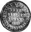 Italy Mezzo Baiocco Pius VIII 1829 R I KM# 1300 MEZZO BAIOCCO ROMANO 1829 coin reverse