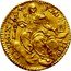 Italy Mezzo Zecchino Clement XII 1739 KM# 223 CLEM XII P M 1739 coin obverse