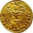 Italy Mezzo Zecchino Clement XII 1739 KM# 223 DEDIT PIGNVS coin reverse